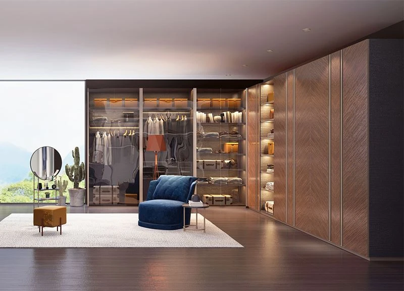 custom walk in closet