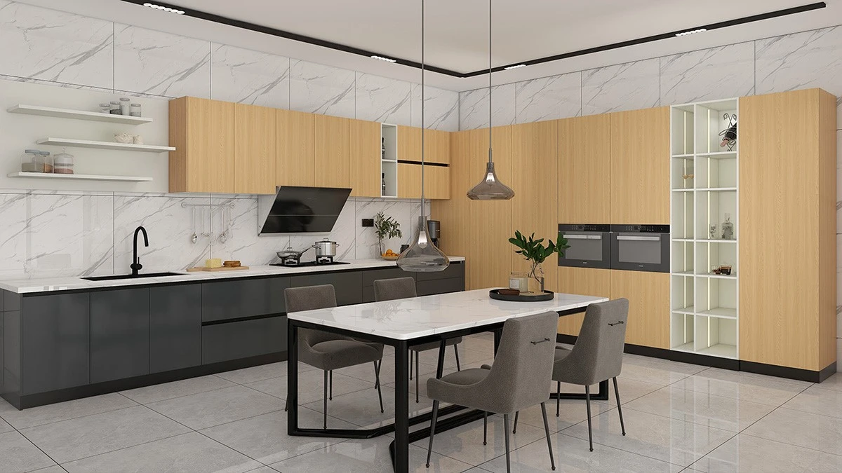 Light Grain Kitchen Cabinet2 Light Grain Kitchen Cabinet2