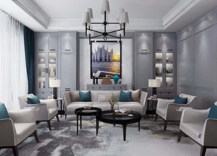 Nordic European Elegant Full House Cabinet Design