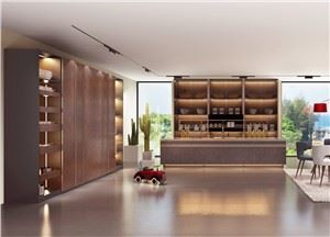 Moderní skříně z masivního dřeva